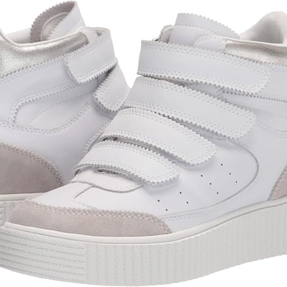 STEVEN by Steve Madden Women's Chevvie Sneaker, White Multi, 8 - Picture 6 of 6